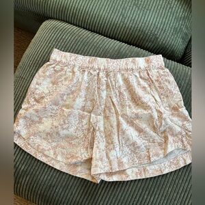 Patagonia Light Pink Patterned Shorts - Large
